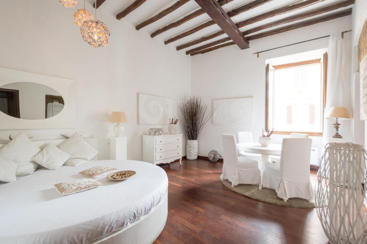 רומא Ghetto Campo Dei Fiori Luxury White Rooms מראה חיצוני תמונה