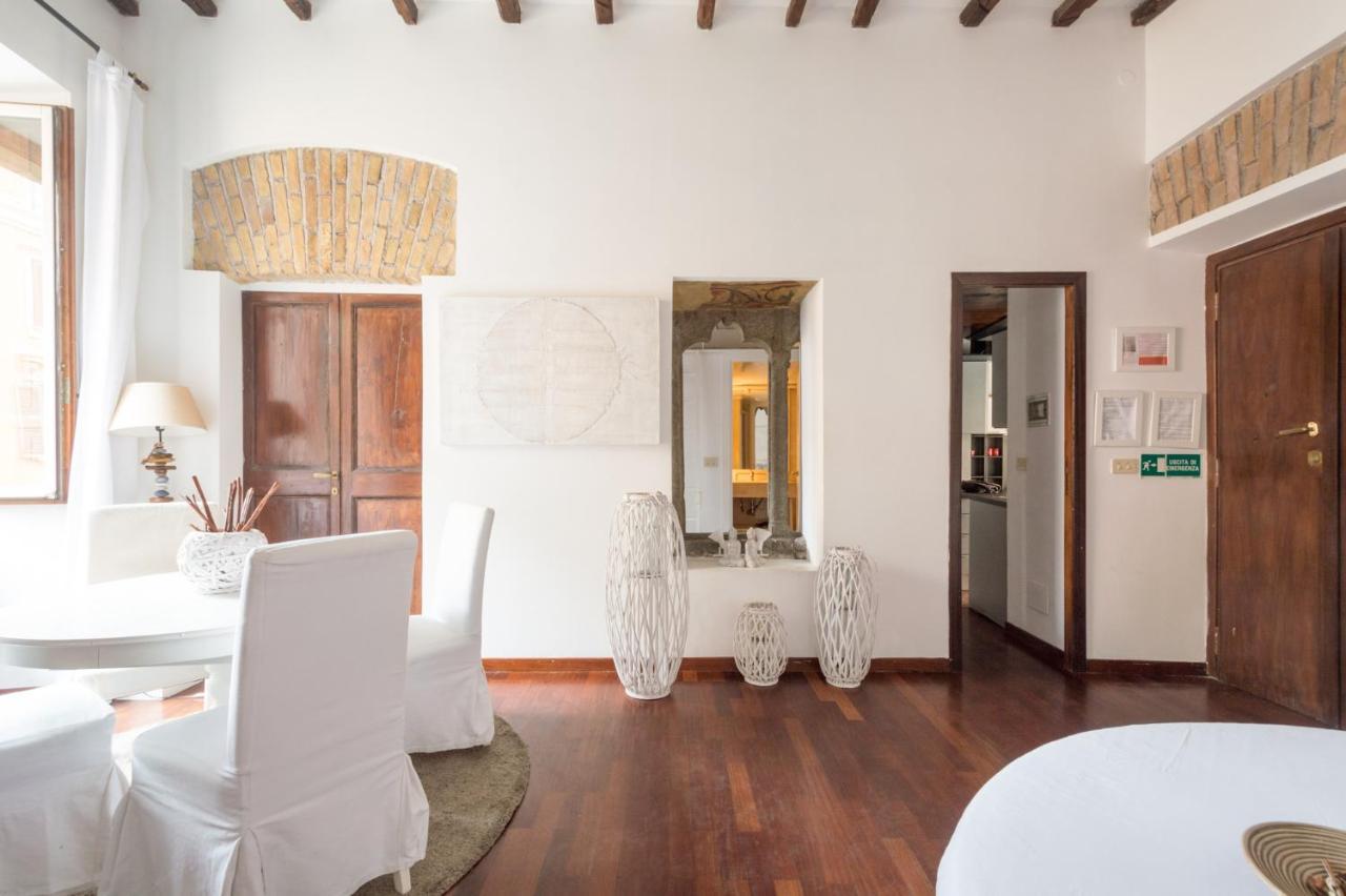 רומא Ghetto Campo Dei Fiori Luxury White Rooms מראה חיצוני תמונה